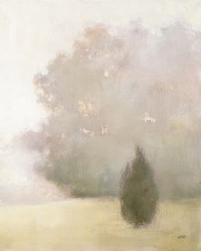 Near Oaks III Landscape Print