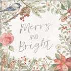 Woodland Christmas II Art Print