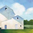 Barn Shadows Art Print