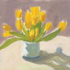 Sunny Tulips Art Print