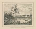 French Park Etching I Art Print