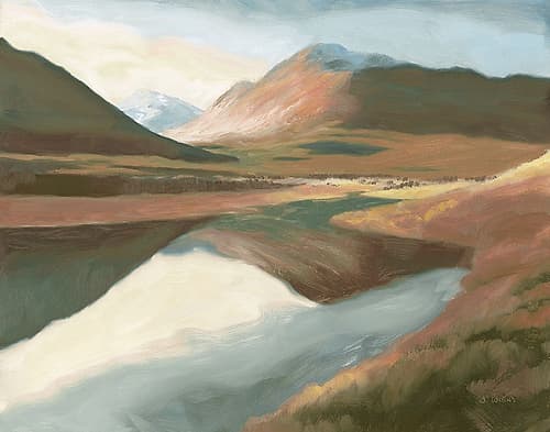 High North Spice Landscape Print