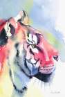 Tiger Portrait Art Print