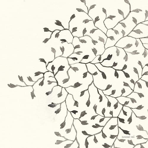 Ink Leaf II Nature Print