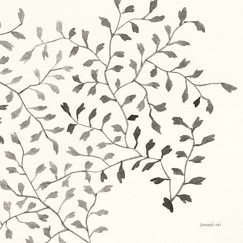 Ink Leaf III Nature Print