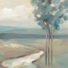Sage Trees No Shrubs Sq Art Print