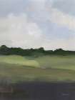 Green Hillside Landscape Print