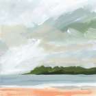 Lake Beach Art Print