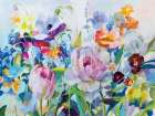 High Summer Garden II Art Print
