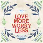 Heart and Mind II Love More Bright Art Print