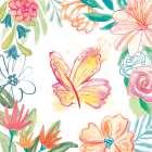 Flower Fun IV Art Print