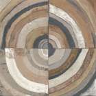 The Center I Abstract Crop Dark Art Print