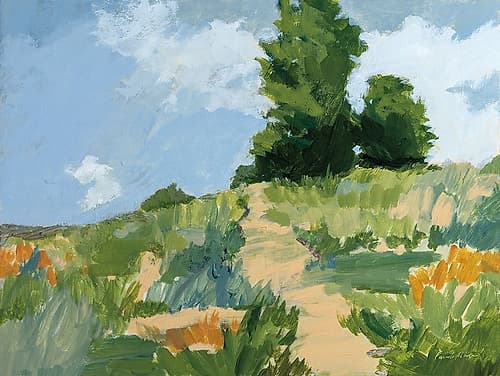 Morning Walk Landscape Print