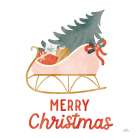 Christmas Sleigh Art Print