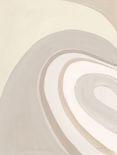 In the Groove I Neutral Art Print