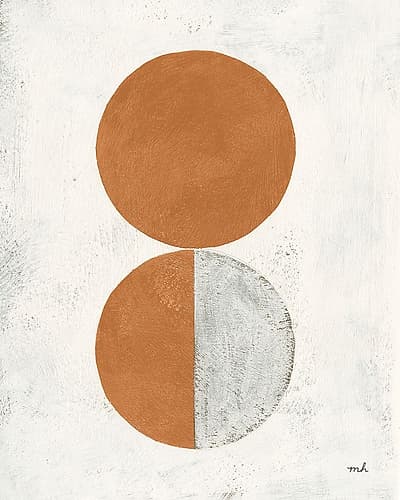 Colorful Orbs IV Minimalist Print