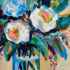 Wall Flowers Art Print