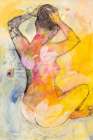 Floral Figures I Art Print