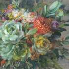 Exotic Bouquet Art Print