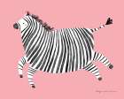 Zebra Art Print