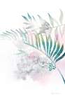 Tropical Floral I Art Print