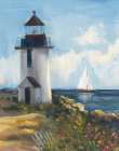 Sunday Morning Sail Crop Art Print