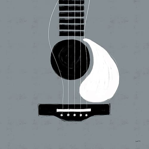 Musical Abstract I Minimaliste reproduction