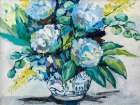 Hydrangea Blue Art Print