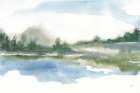 Lake Fog II Art Print