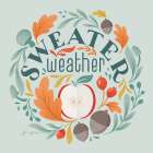 Sweater Weather II Art Print