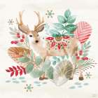 Snowy Critters III Art Print