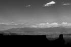 Southwest Layers BW Art Print