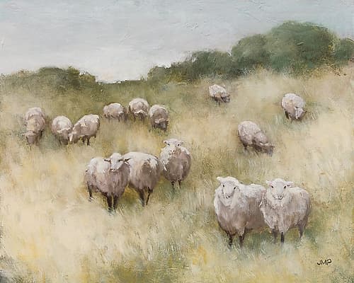 Flock Art Print