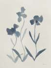 Blue Florals I Art Print