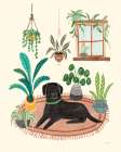 Urban Jungle Dogs VI Art Print