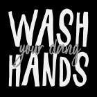 Bathroom Advice I BW Bathroom Art Print