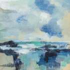 Coastal Blues I Art Print