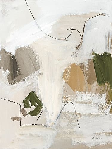 Warm Abstract II Minimalist Print