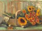 Sunflowers and Mums
