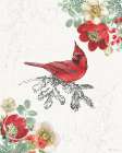 Holiday Traditions V Red Art Print