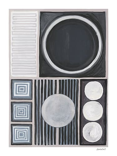 Bento I Abstract Art Print