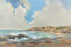 California Coast Marine Layer Art Print