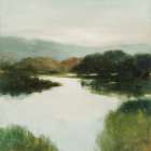 Mirror Lake Neutral Art Print