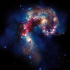 Glittering Galaxy Art Print