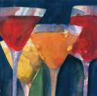 Four Mixed Drinks Art Print