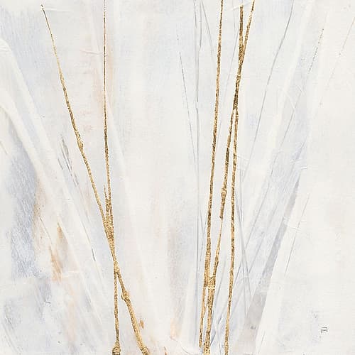 Incised Gold II Abstract Art Print
