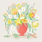 Sunny Bouquet Art Print