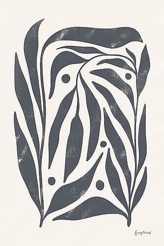 Simple Botanical I Nature Print