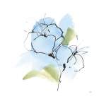 Poppy Blue I Art Print