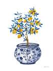 Lemon Tree in Chinoiserie I Art Print